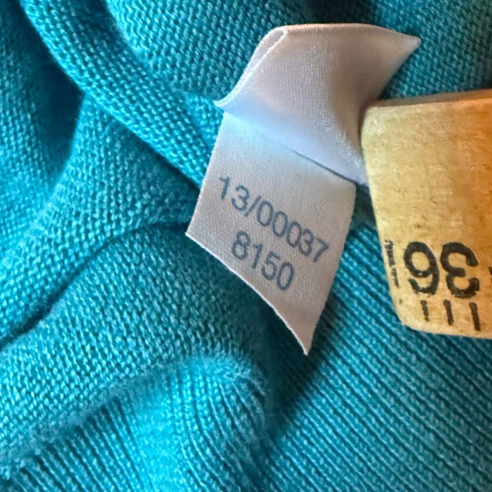Southern Tide Men's Sea Foam Green 100% Cotton V-Neck Sweater Size L NWT - Picture 8 of 11